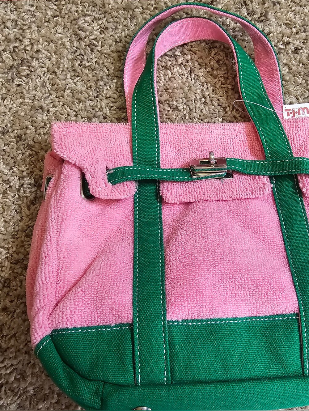Sunwin Terry Cloth Tote Mini Nwt